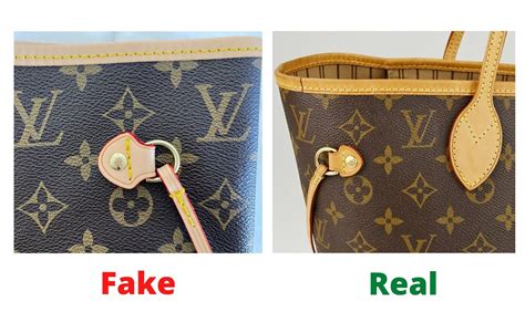 lv neverfull mm fake vs real|false neverfull bag.